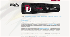 Desktop Screenshot of doctoradoendiseno.com